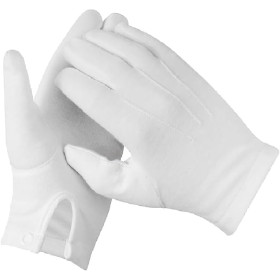 Plain White Gloves